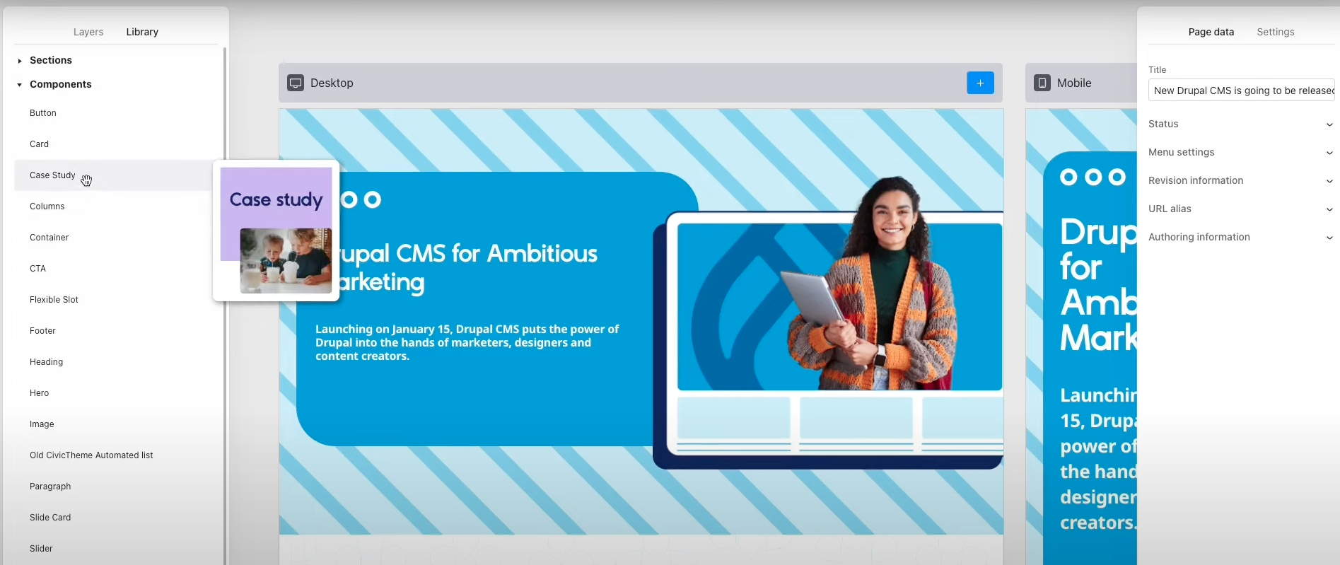 Drupal Experience Builder